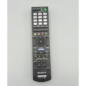 Sony RM-AAU113 AV System Home Theater‎ Remote Control No Battery Cover Tested